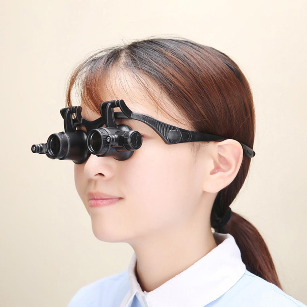 10-25X Head-Worn Magnifier wit - Magnifier With Light 评论和价格