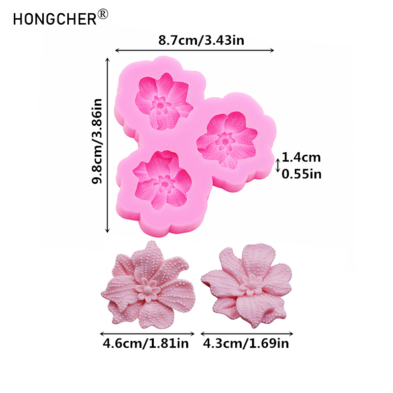 Polka Dot Floral Rose Silicone - Model Kit For Beginners 评论和价格