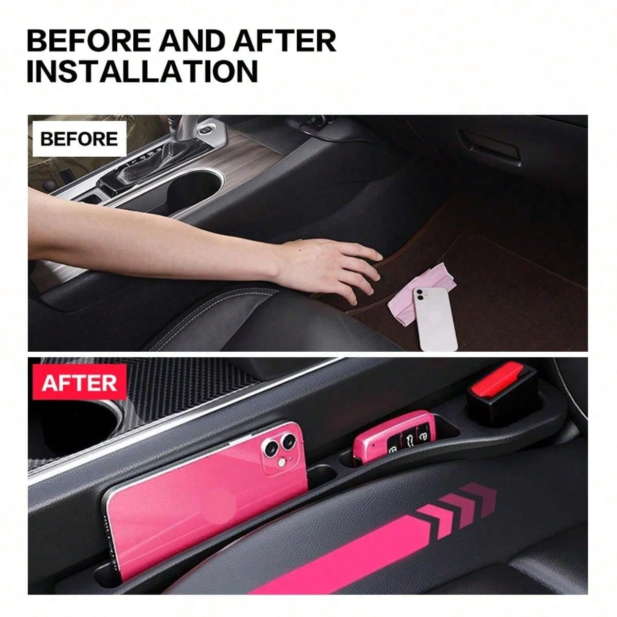 Car Seat Gap Filler Side Seam  - Model Kit Mobil 评论和价格