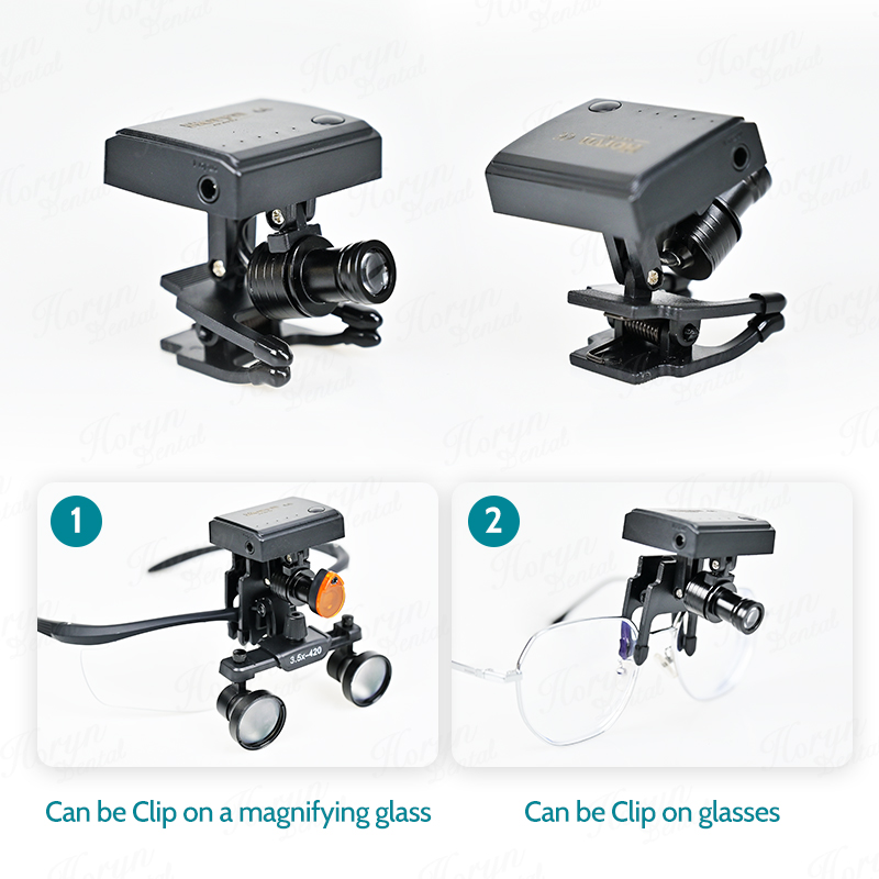 Dental 5W Wireless LED Headlig - Magnifier With Light 评论和价格