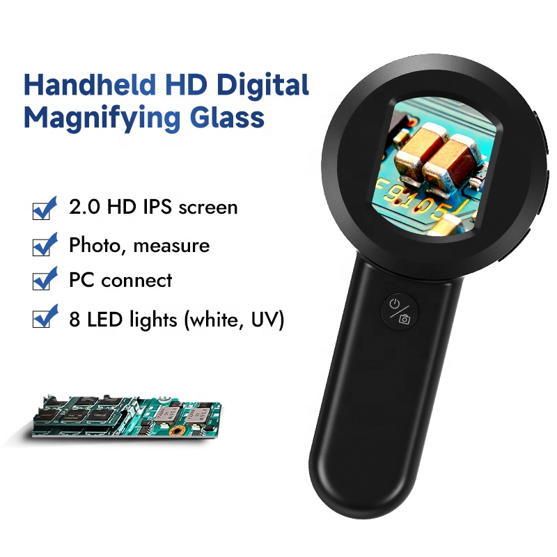Magnifying Glass 100X HM020 wi - Magnifier With Light 评论和价格