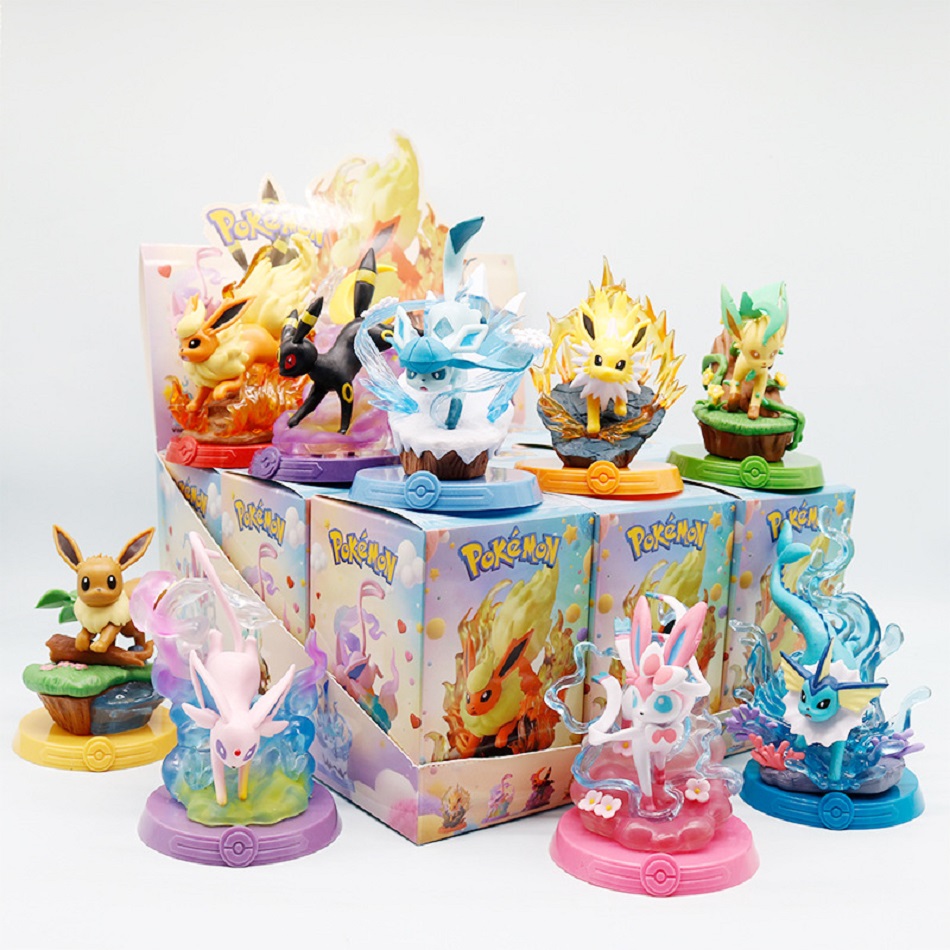 8 style Pokémon Action Doll Pi - Model Kit Pokemon 评论和价格