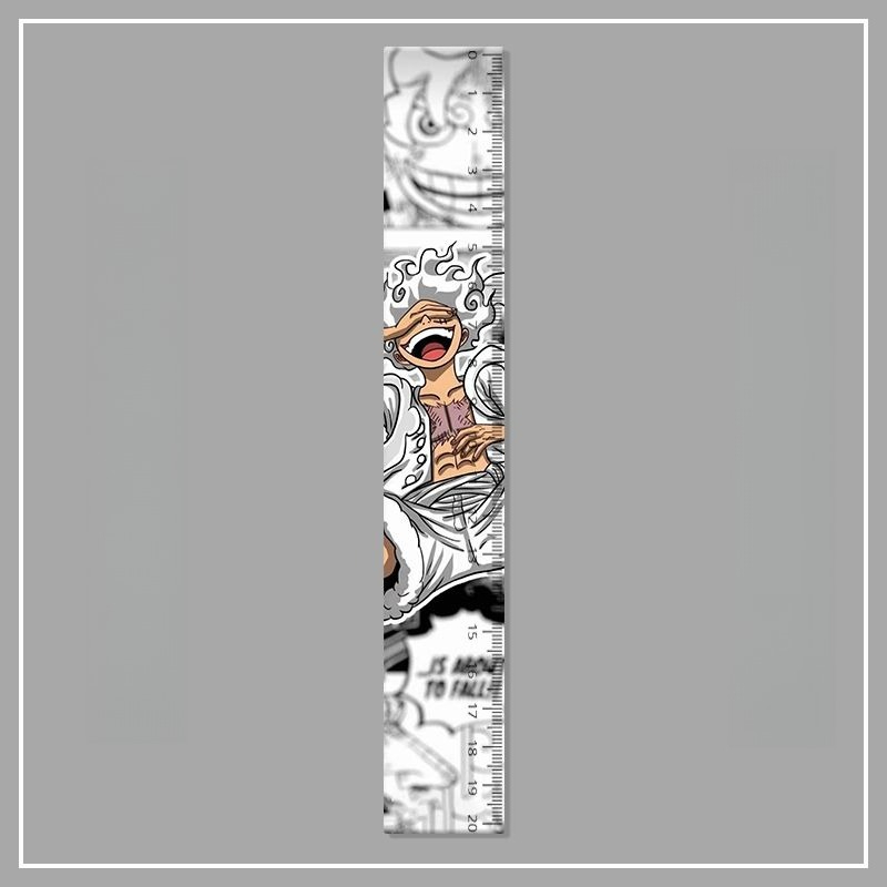 One Piece Luffy Acrylic Ruler  - Model Kit One Piece 评论和价格