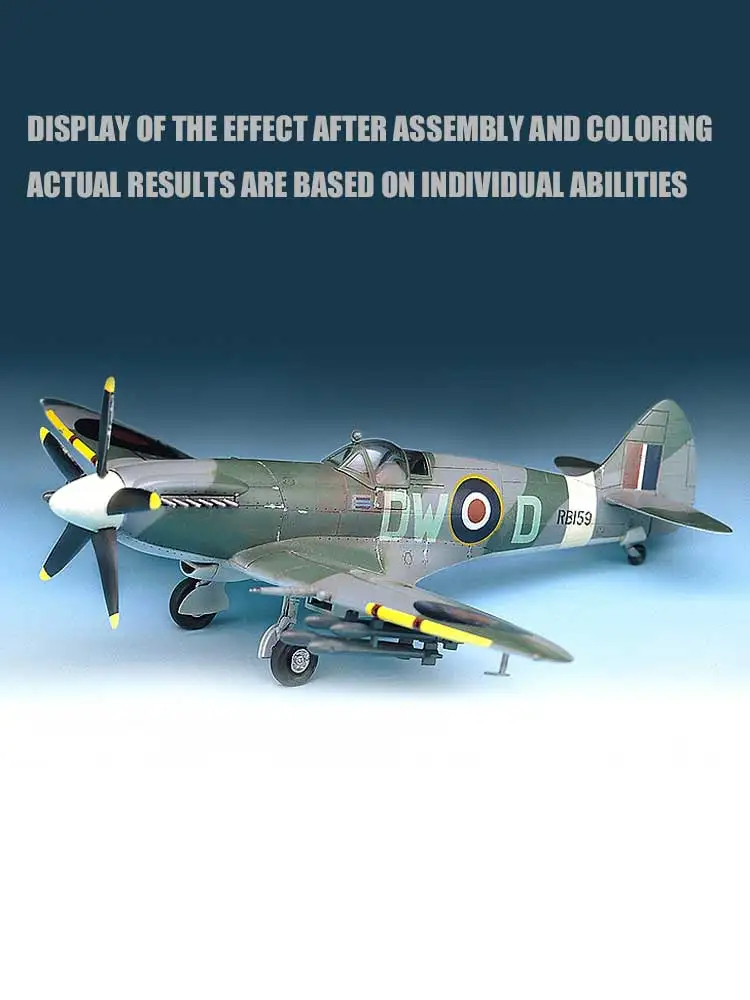 Academy assembled airplane mod - Model Kit Spitfire 评论和价格
