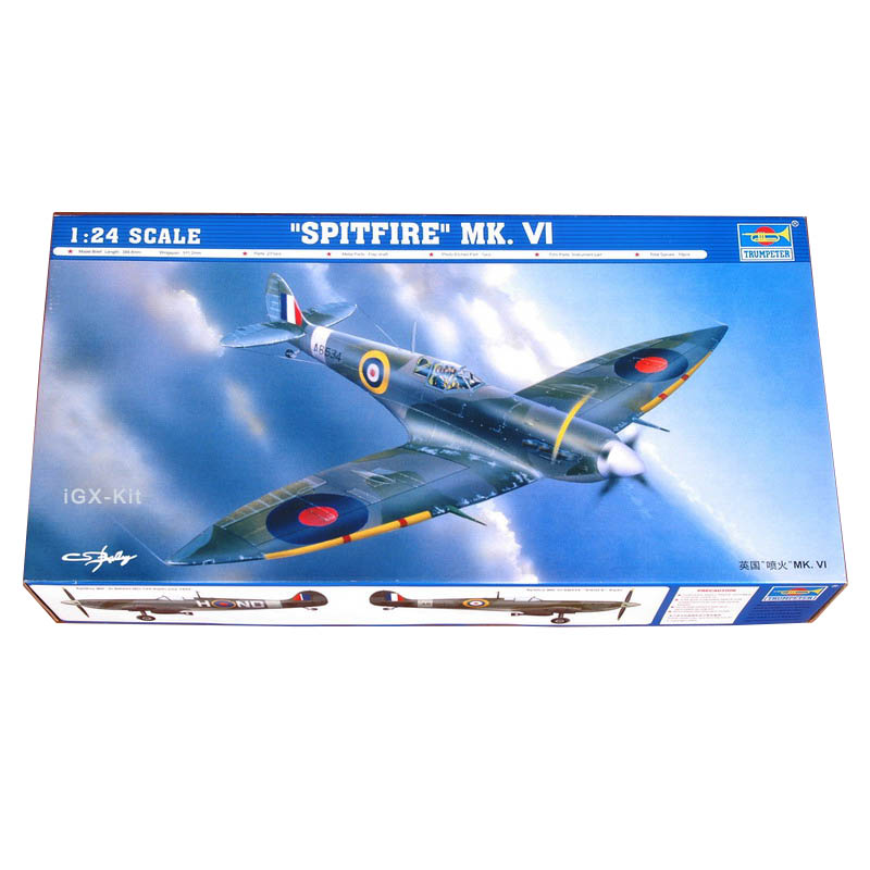 Trumpeter 02413 1:24 British S - Model Kit Spitfire 评论和价格