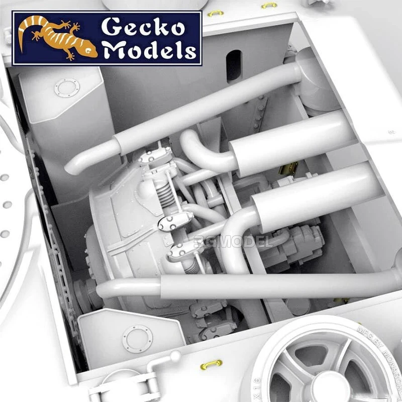 Gecko model 1/35 assembly mode - Model Kit Spitfire 评论和价格