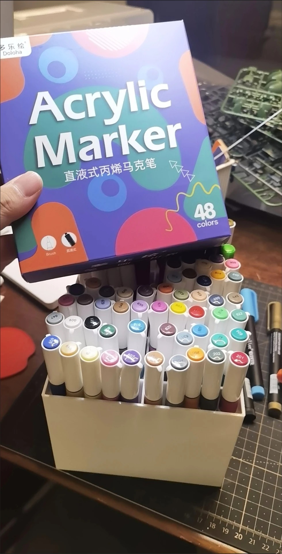 DOLOHA Doloha Acrylic Marker P - Model Kit Markers 评论和价格